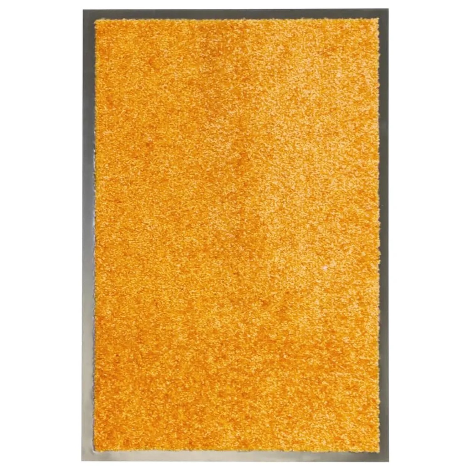 vidaXL Fußmatte Waschbar Orange 40x60 cm 323451