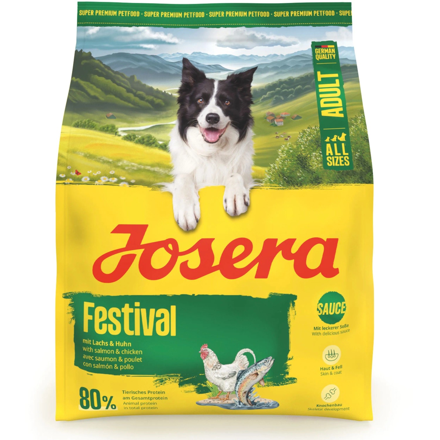 Josera Hunde-Trockenfutter Adult Festival 900 g