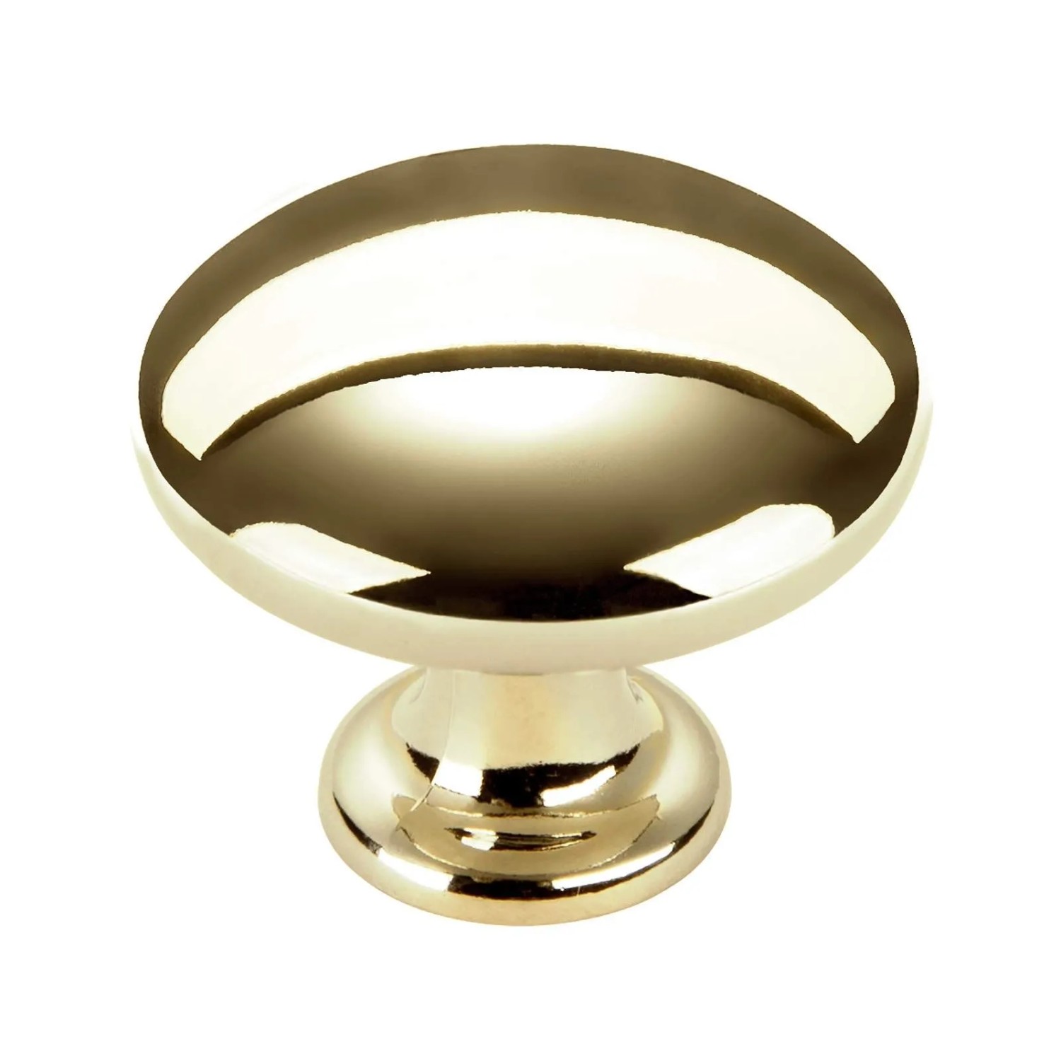 SOTECH Möbelknopf K-02 Ø30 mm Messingoptik