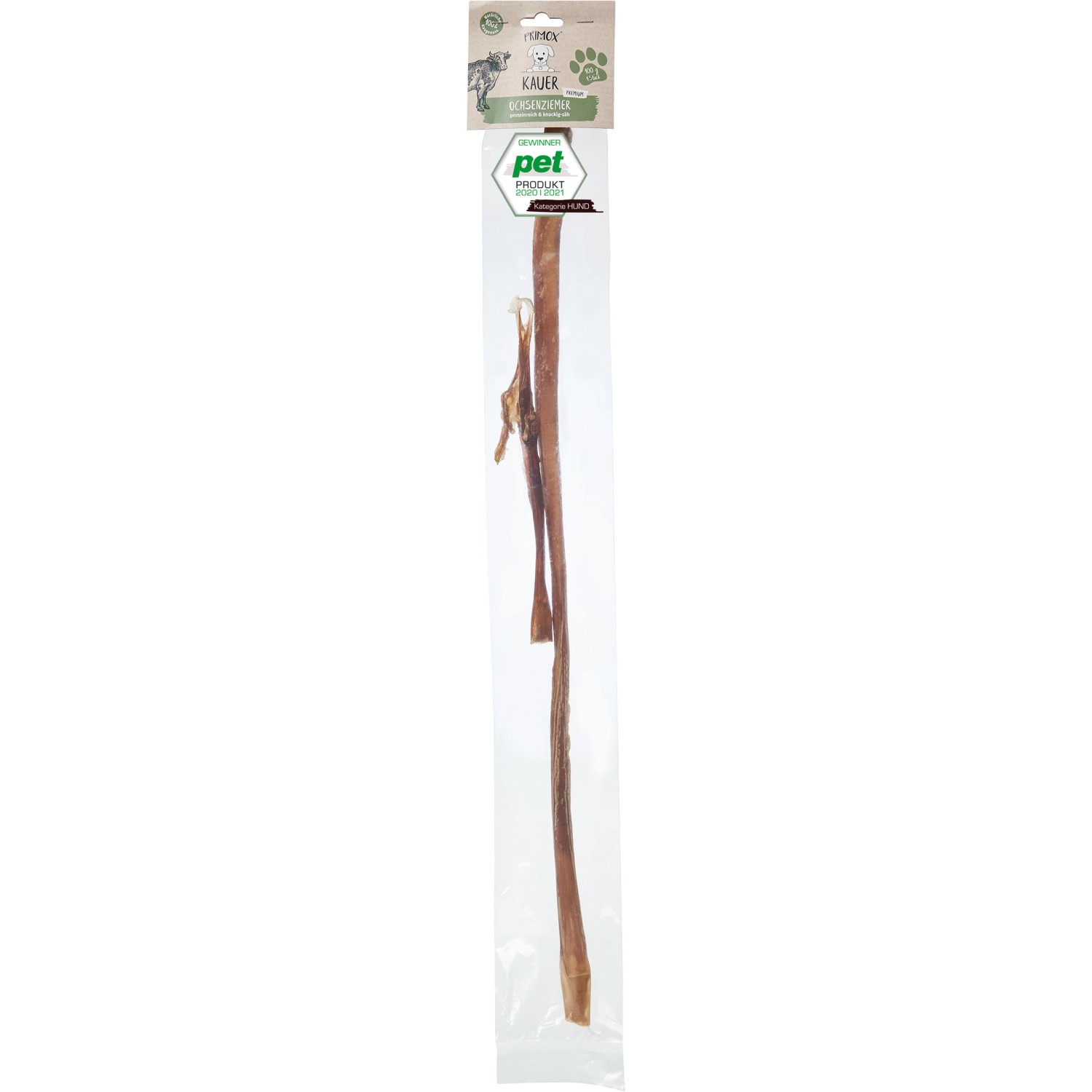 Primox Hunde-Snack Kauer Ochsenziemer 70 cm 1 Stück