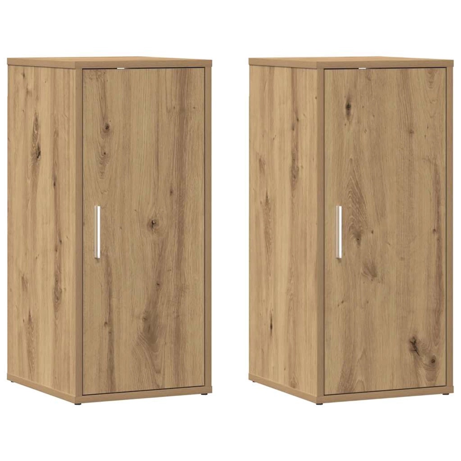 vidaXL Schuhschränke 2 Stk Artisan-Eiche 32x35x70 cm Holzwerkstoff 856707 günstig online kaufen