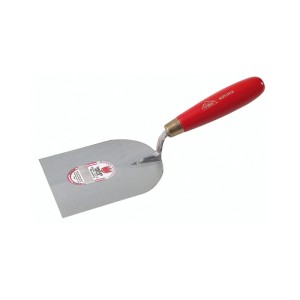 Stubai Gipsspachtel gekröpft, 60 mm breit, mit rotem Holzheft. Flexibles Stahlblatt für präzises Spachteln.
