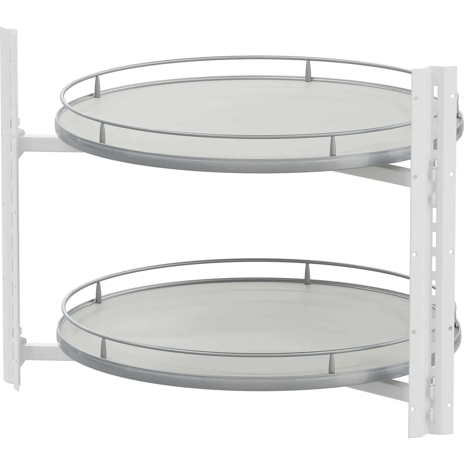 Vauth-Sagel Drehteller Cor Wheel Pro 4/4-Kreis Korpusbreite 800 mm Hellgrau Silber