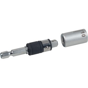 Proxxon Kombi-Adapter 6,3 mm (1/4) mit Steckschlüsseleinsatz für Akku- und Elektroschrauber.