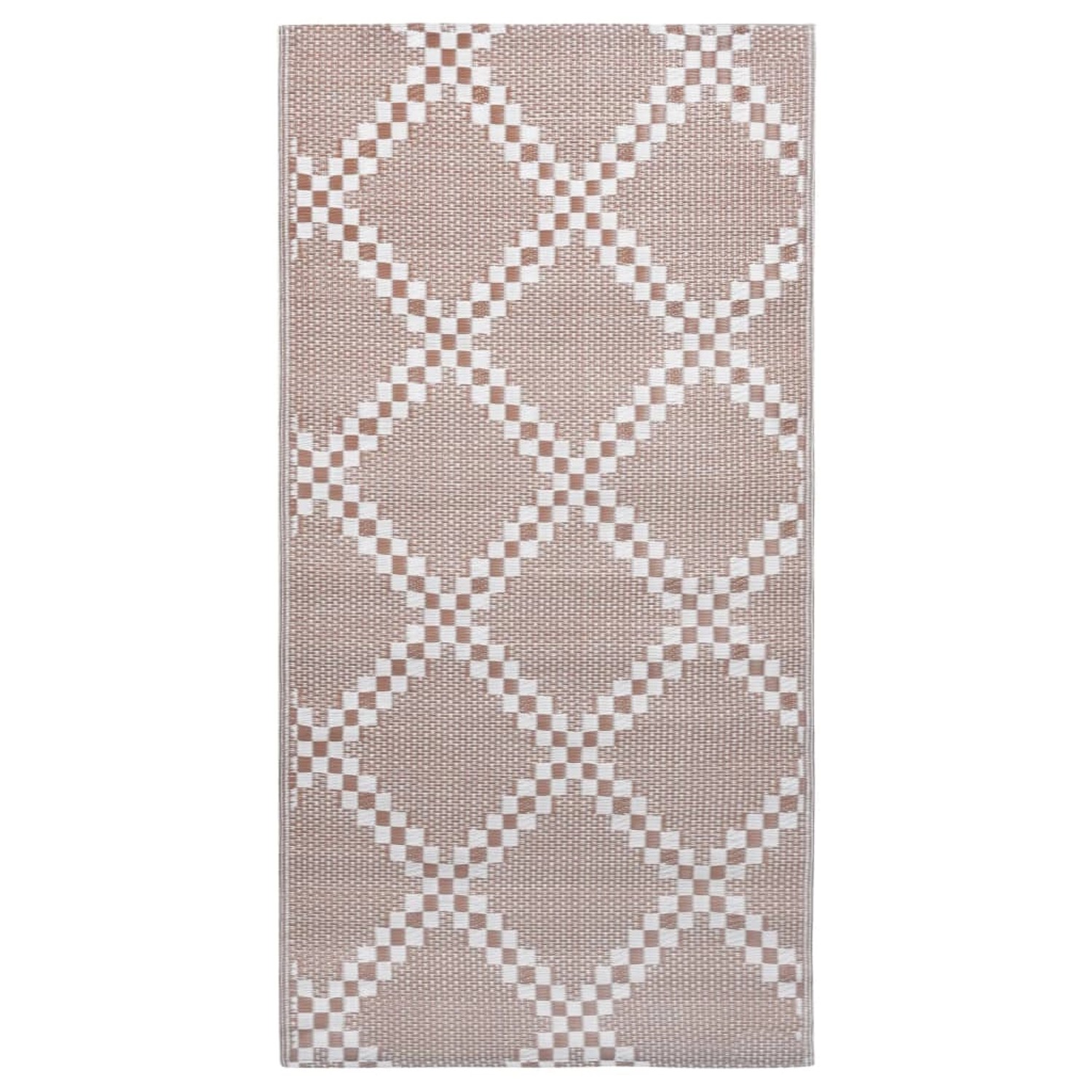 vidaXL Outdoorteppich Braun 160x230 Cm Pp 643954 günstig online kaufen