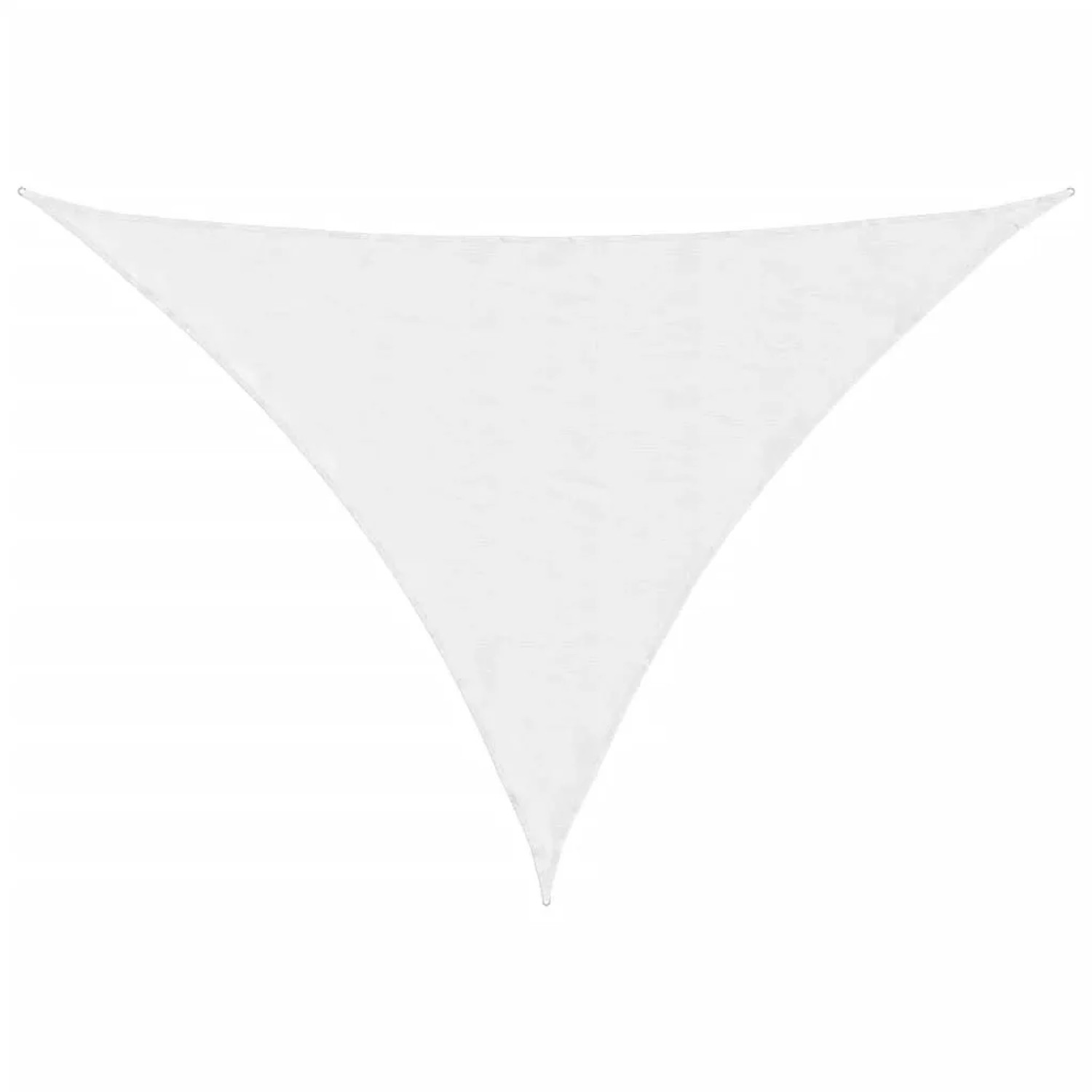 vidaXL Sonnensegel Oxford-Gewebe Dreieckig 3x4x5 m Weiß 135283