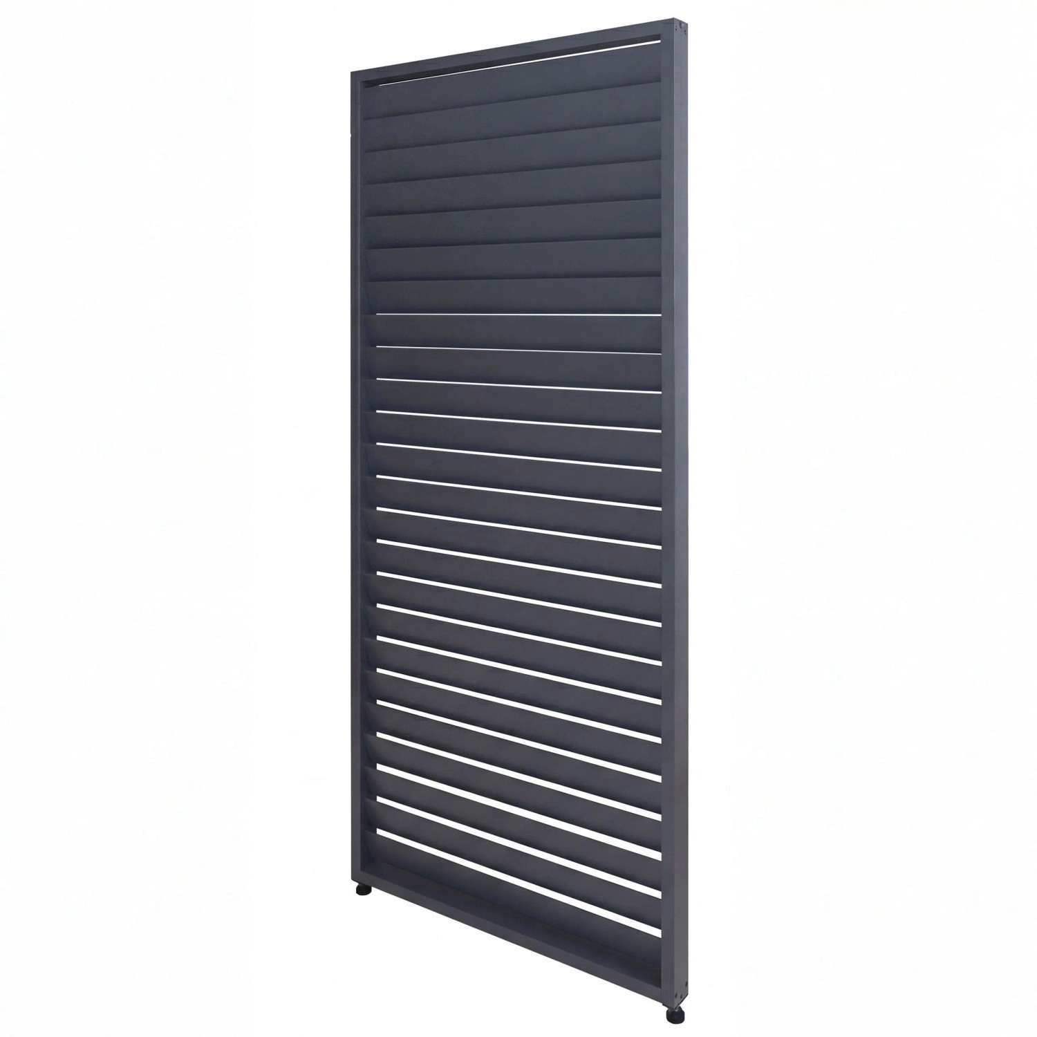 MCW Lamellenwand Für Pergola P65 Aluminium 220x90cm Anthrazit