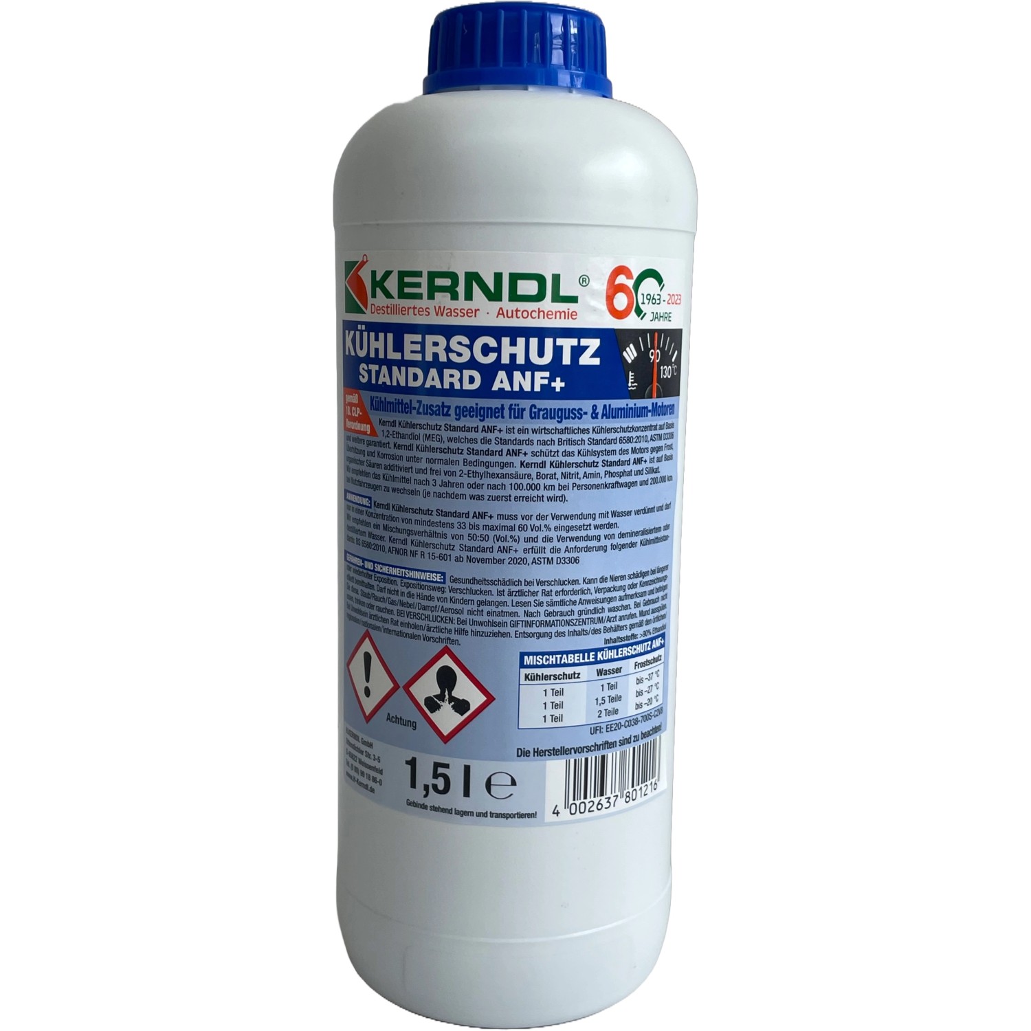 Kühlerschutz Konzentrat ANF Plus 1,5 l Blau