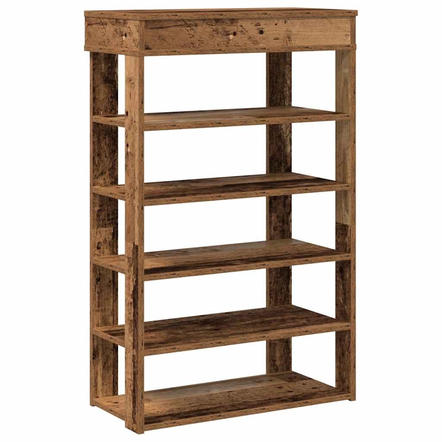vidaXL Schuhregal Altholz-Optik 60x30x98 cm Holzwerkstoff 859930 günstig online kaufen