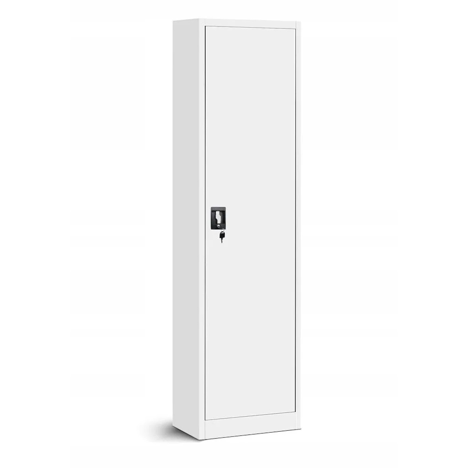 Jan Nowak Büro Aktenschrank ALEX 185 x 45 x 40 cm Weiß_6