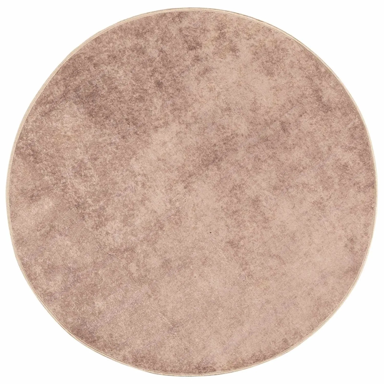 vidaXL Teppichläufer MARSA Sand 120 x 120 cm Polyester und PVC 42023130