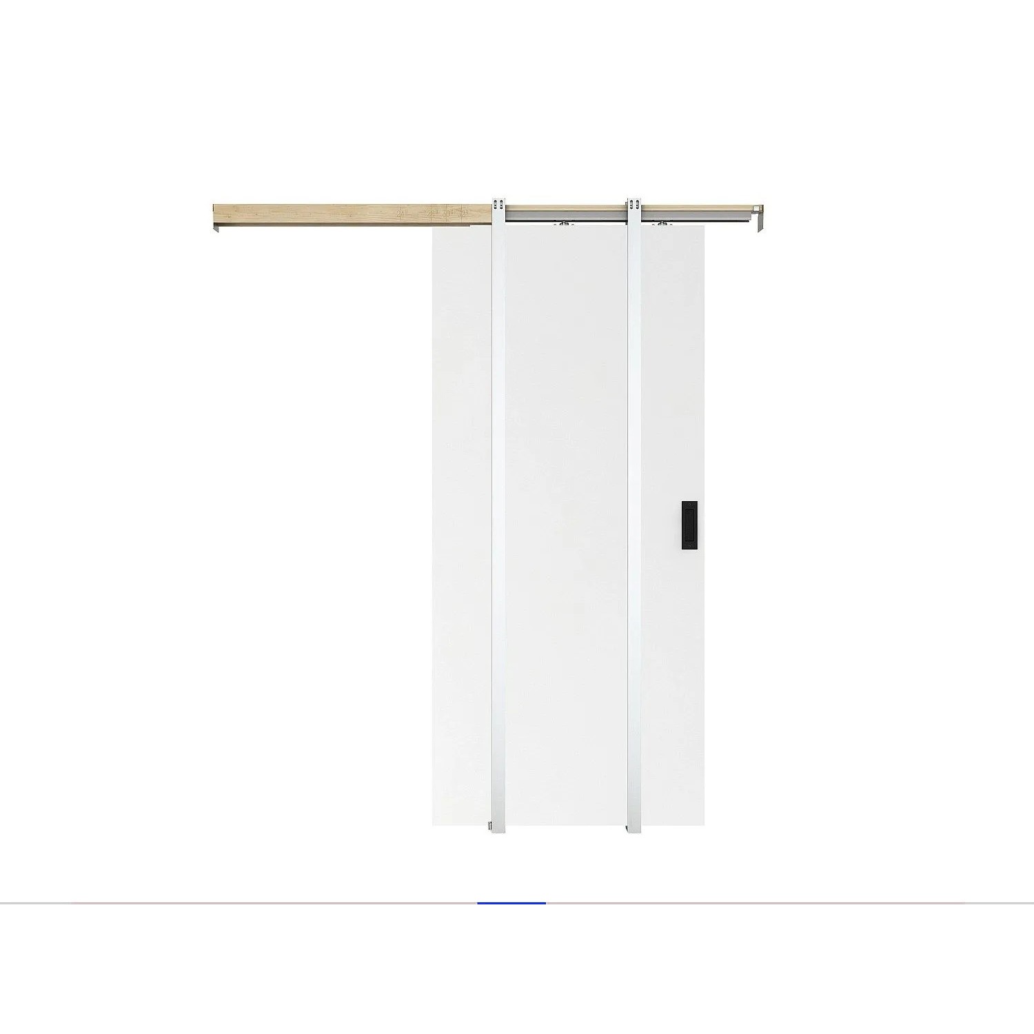 Vente-unique Schiebetür Varin Weiß 83 cm