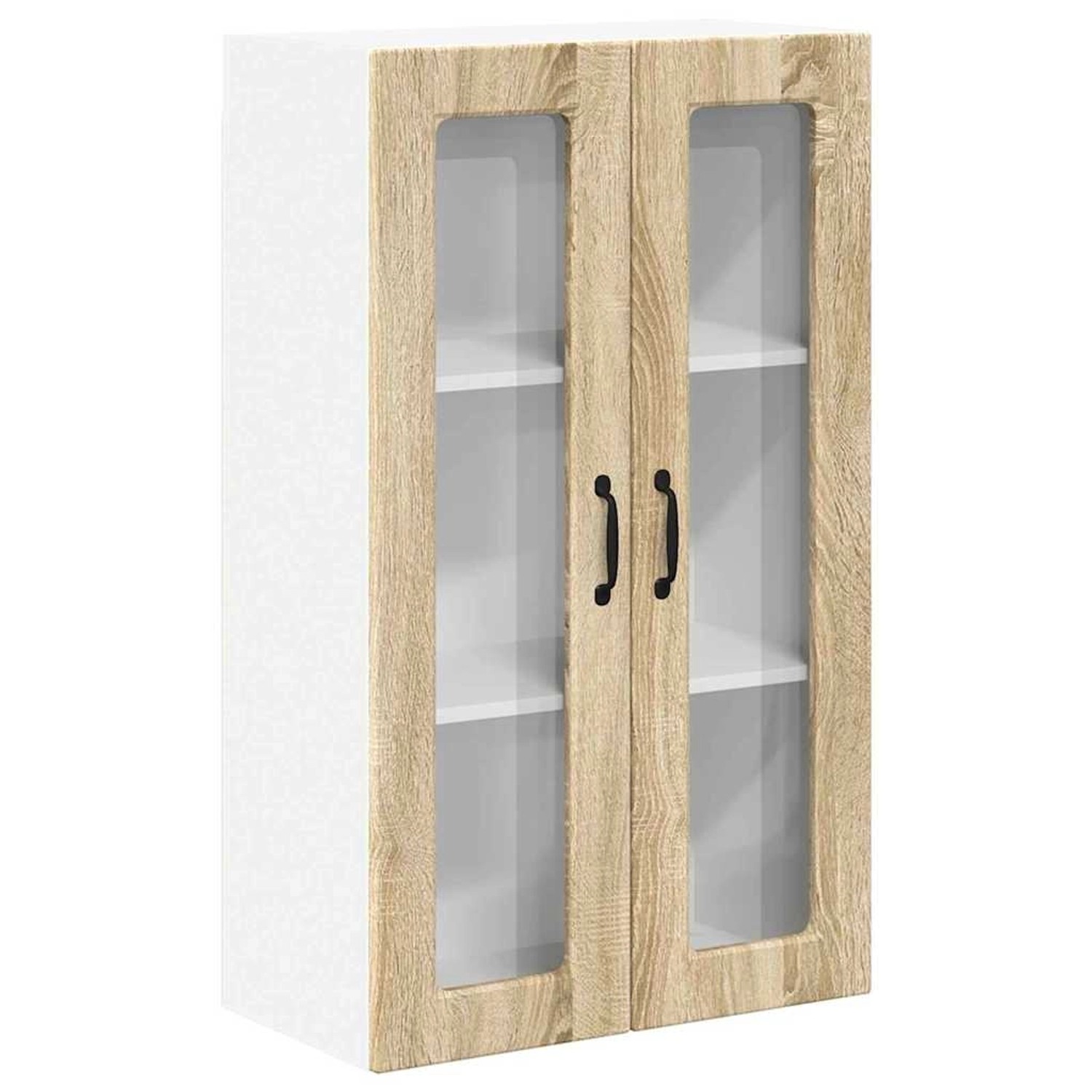 vidaXL Küchenwandschrank Sonoma-Eiche 60 x 31 x 100 cm Holzwerkstoff 885527 günstig online kaufen
