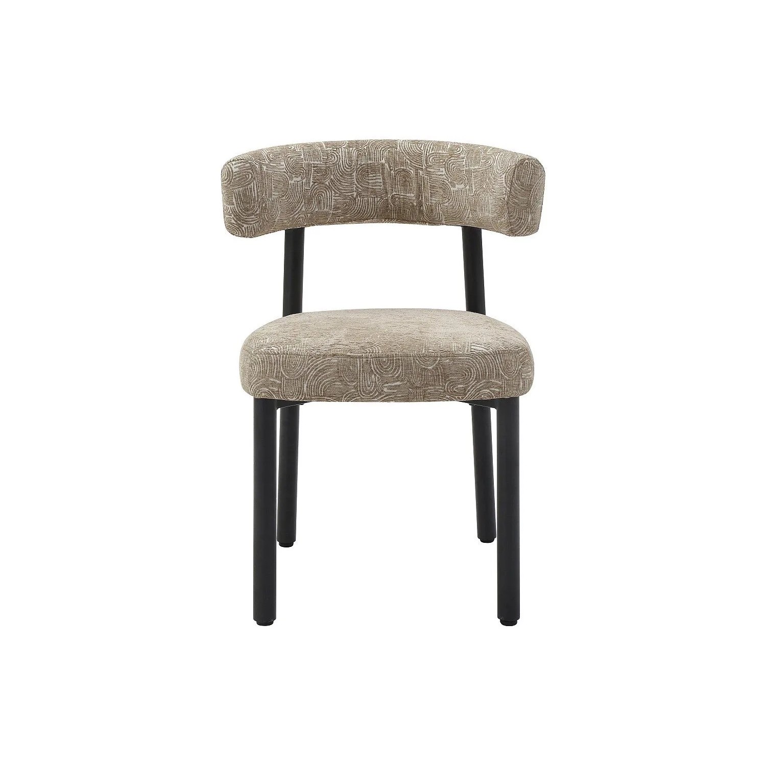 Vente-unique Stuhl Selorin Beige  Weiß 59 cm