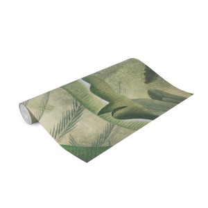 Art for the Home Fototapete Medan, 280x300cm, Grün mit Pflanzenmuster.