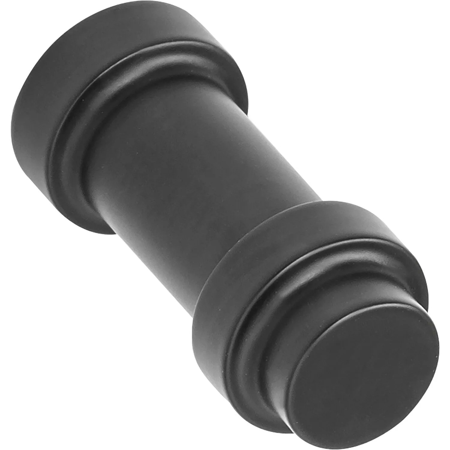 Furnipart Möbelknopf Pillar ø 11,4 mm Zinkdruckguss Schwarz Matt