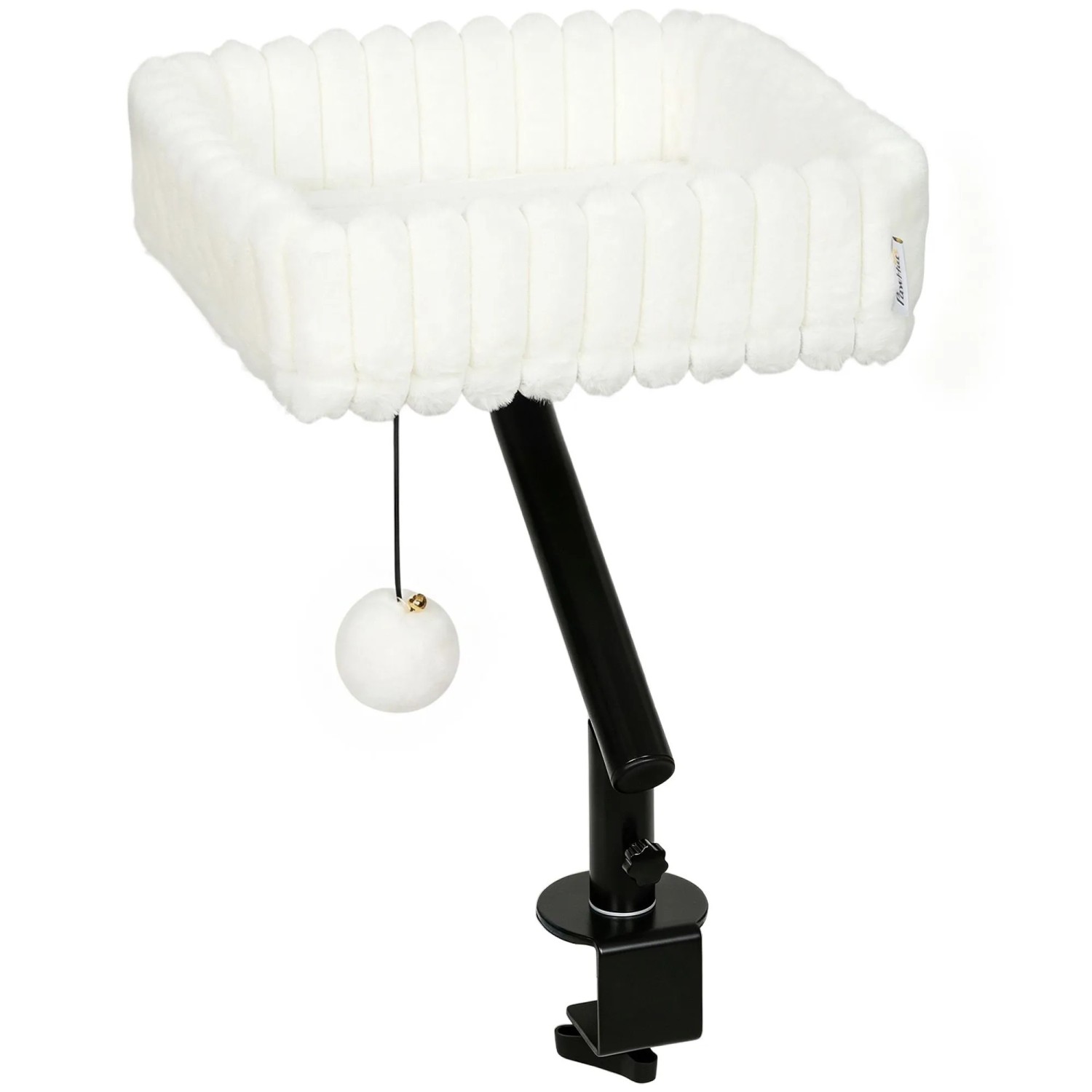 PawHut Katzenbett Spanplatte Stahl 35 x 35 x 50 cm Weiß