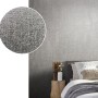 Marburg Vliestapete Natural Opulence, grau-grün mit Glanz, im Schlafzimmer.