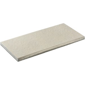 Diephaus Terrassenplatte Finessa, grau-weiß, 80x40 cm. Gehwegplatte für Terrasse und Garten.