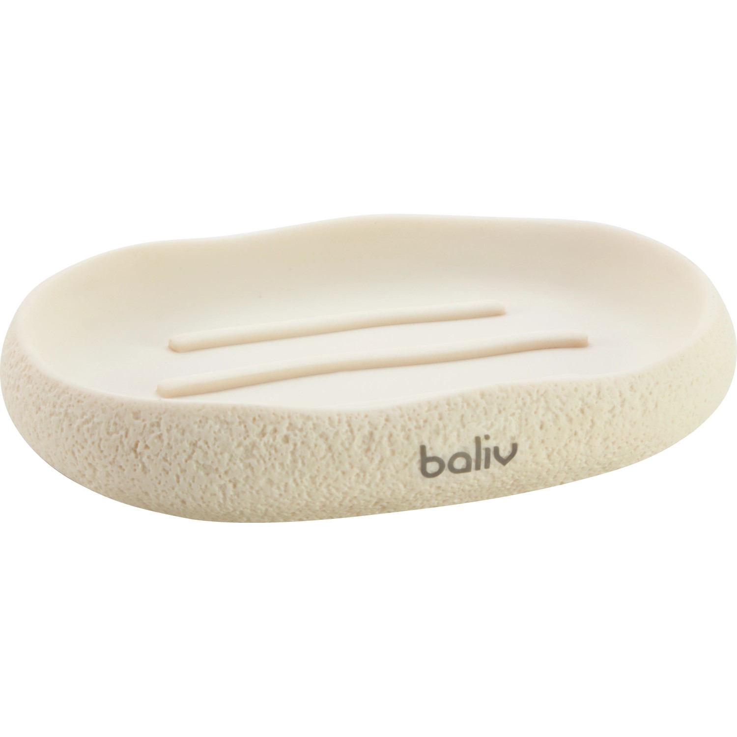 baliv Cosy Wave trend Seifenschale Polyresin Creme