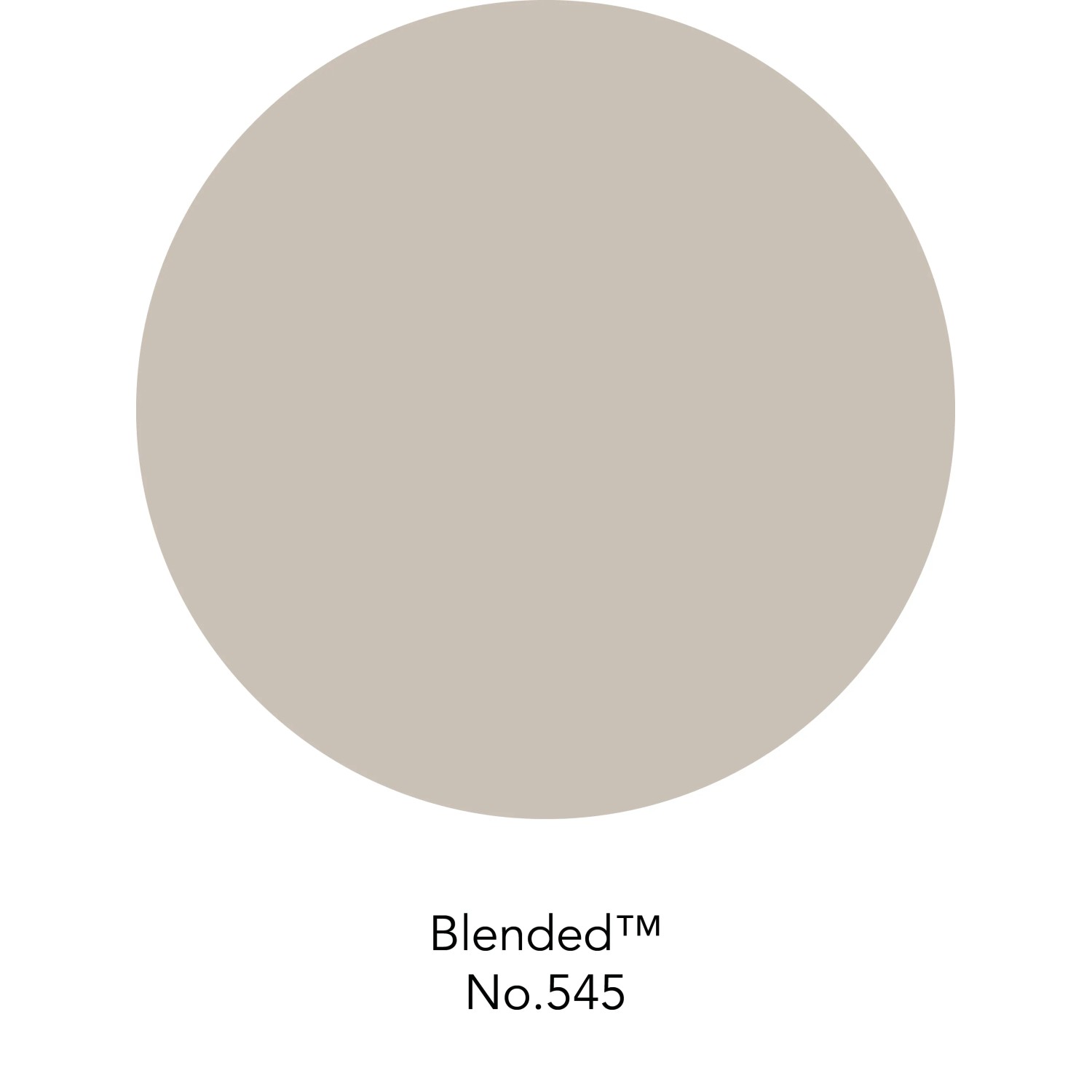 Farbmuster der ELLE DECORATION Wandfarbe Blended No. 545, matt.
