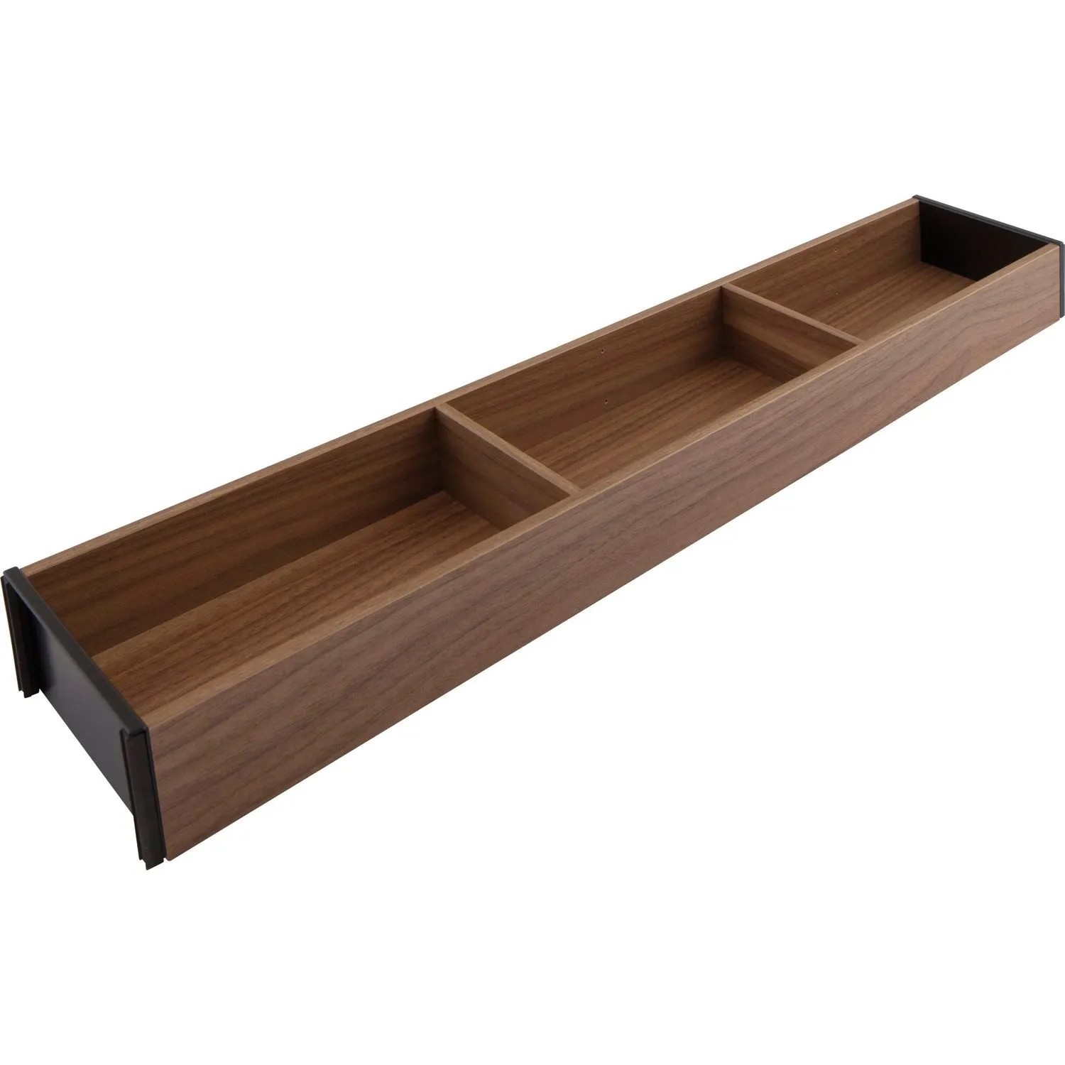 Blum Schubkastenrahmen Ambia-Line Schmal 572x100x50 mm Tennessee Nuss Stahl