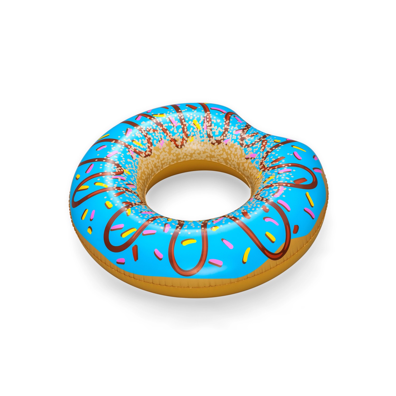 Bestway Schwimmring Donut, blau mit Streuseln, Ø 107 cm, ab 12 Jahren.