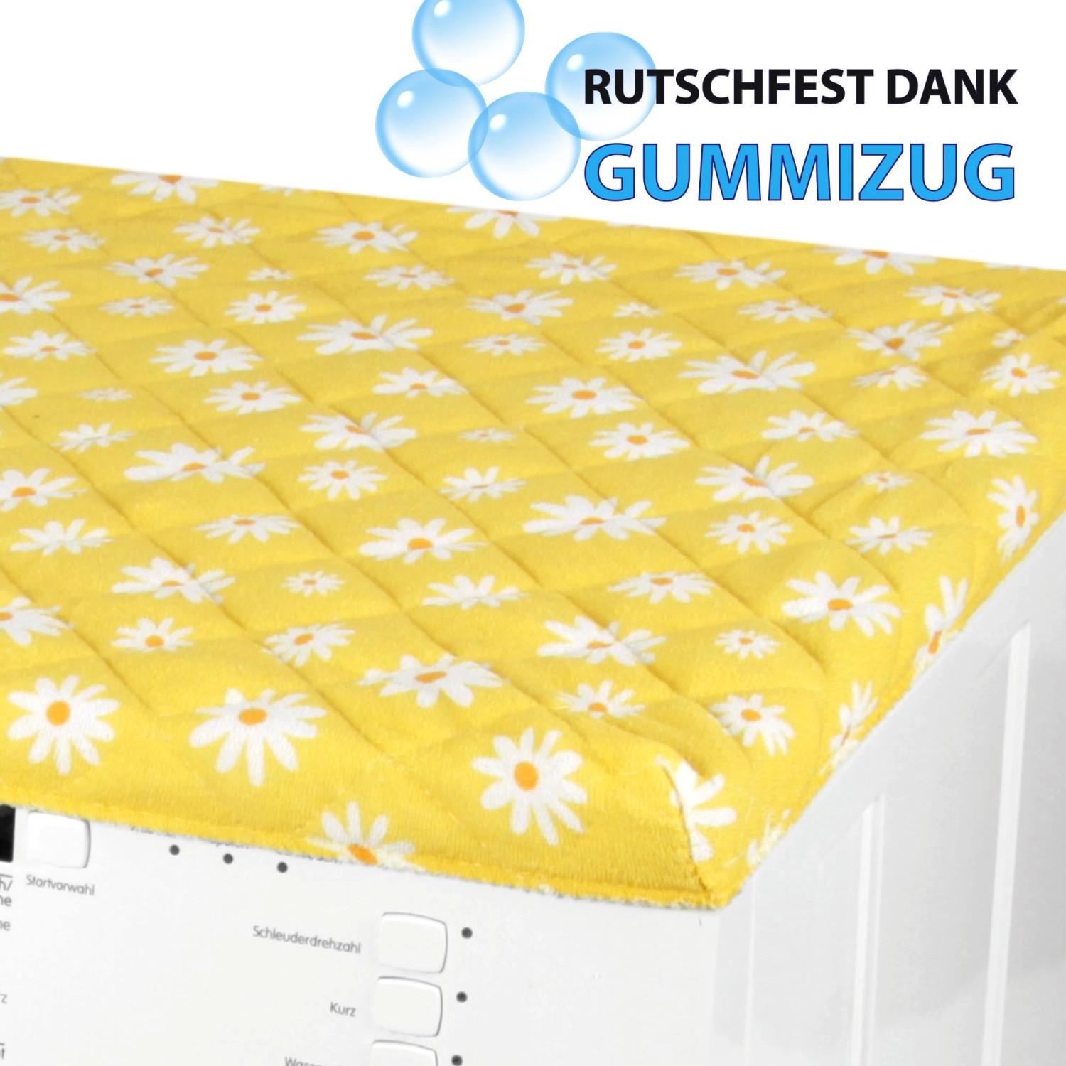 Bestlivings Trockner & Waschmaschinenbezug 60 x 60 cm Daisy Gelb