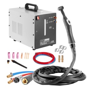 STAHLWERK WIG Schweißbrenner WP18 Set bis 300 A mit Wasserkühler, Schlauchpaket und Zubehör.