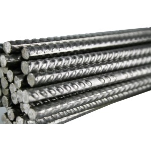 Bündel gerippter Glasstein Bewehrungsstahl, 1m x 6mm, für stabilen Halt.