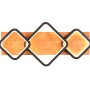 Moderne Trio LED-Deckenleuchte Rama, 1-flammig, schwarz matt, mit Holz-Optik. Ideal als Wohnraumleuchte.
