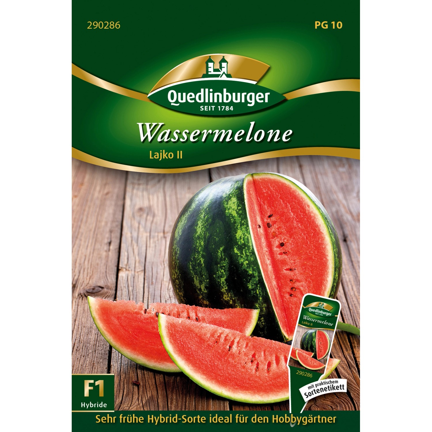 Quedlinburger Wassermelone ''Lajko II'' günstig online kaufen