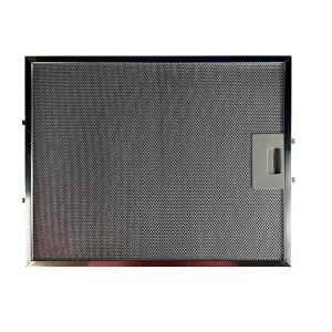 AIR2GO Metall-Fettfilter 352x284mm für Dunstabzugshauben, silberfarben.