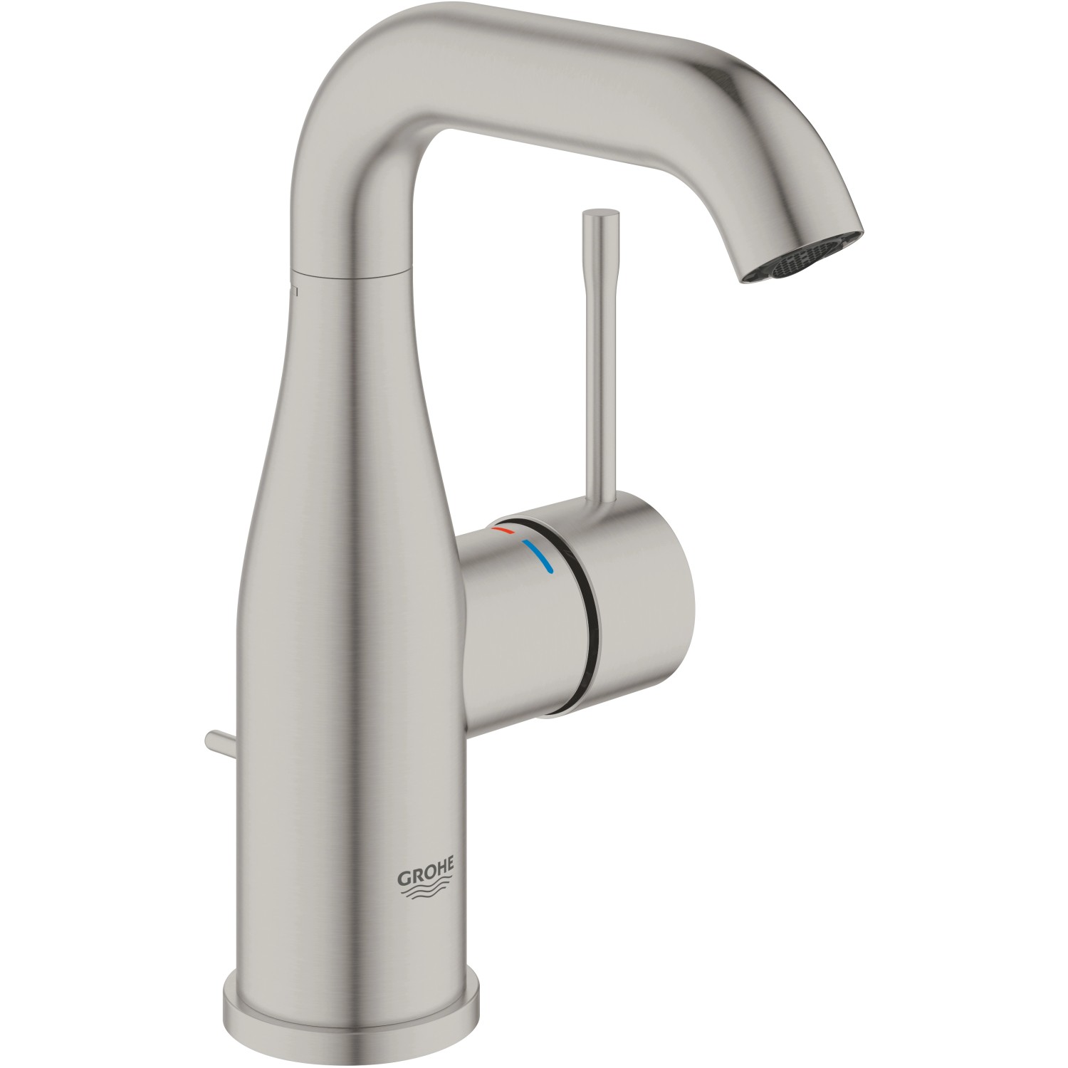 Grohe Einhand-Waschtischbatterie Essence M-Size Supersteel kaufen 