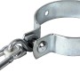 SwingKing Schaukelhaken Ø 12 cm mit Karabiner für Rundholz, verzinkt.