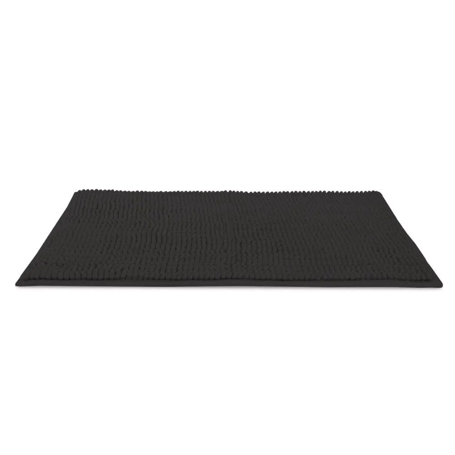 Beautissu BeauMare WR Vorleger Matte 50x50cm Schwarz