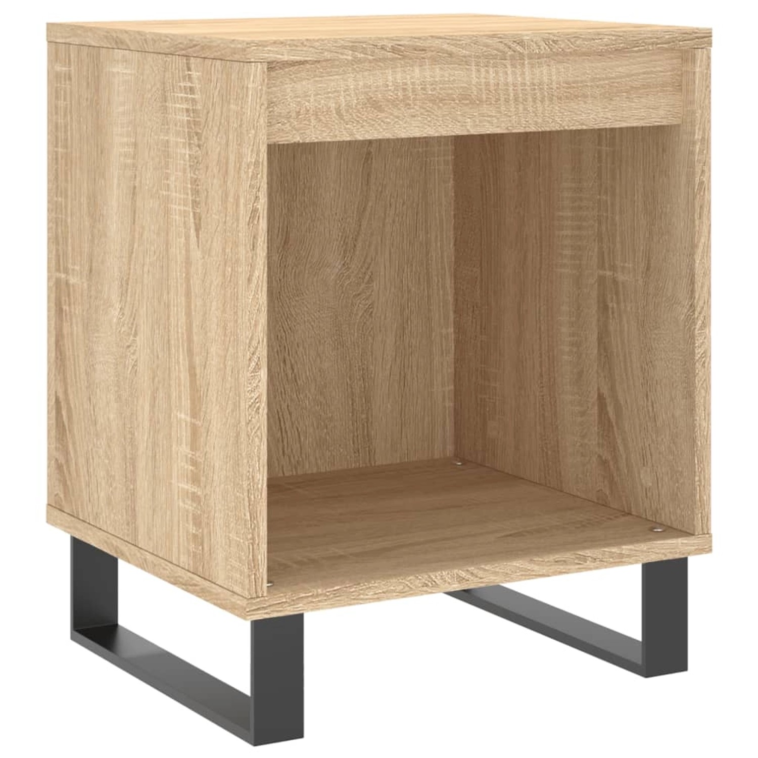 vidaXL Nachttisch Sonoma-Eiche 40x35x50 cm Holzwerkstoff Modell 1 günstig online kaufen