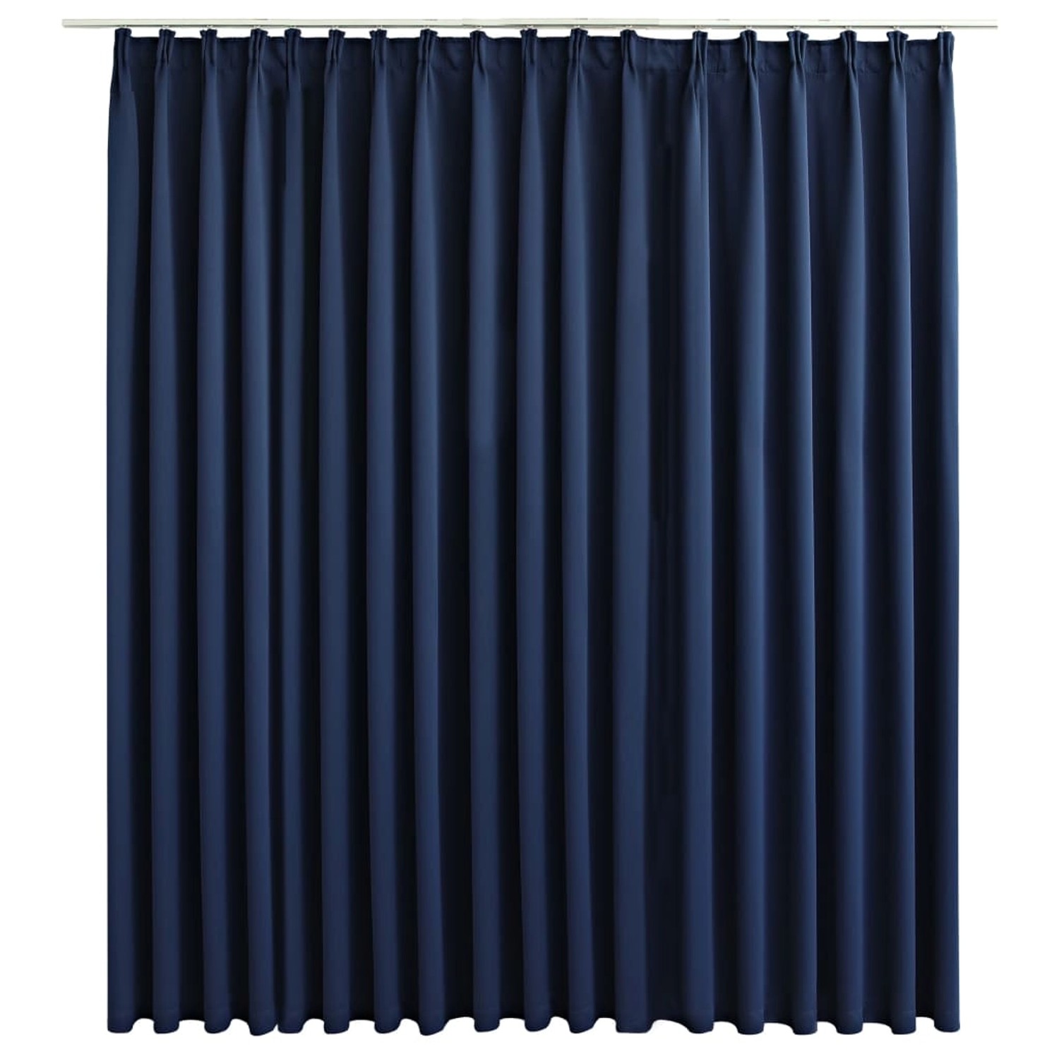 vidaXL Verdunkelungsvorhang mit Haken Blau 290 x 245 cm günstig online kaufen