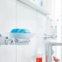 Tesa Loxx Seifenablage mit Glas, verchromt, zur Wandmontage im Bad.