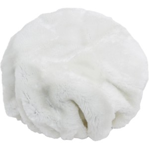 Holzmann Polierhaube für Exzenterschleifer EZS150, weiße Polierhaube aus weichem Material.