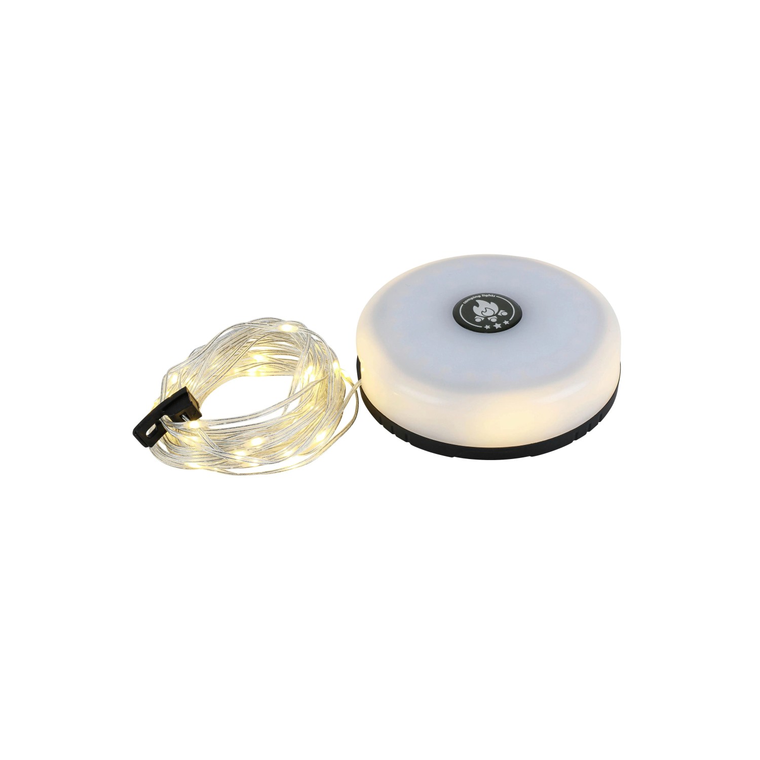 Mömax Lichterkette Toll Schwarz/Weiß max. 4,3 Watt