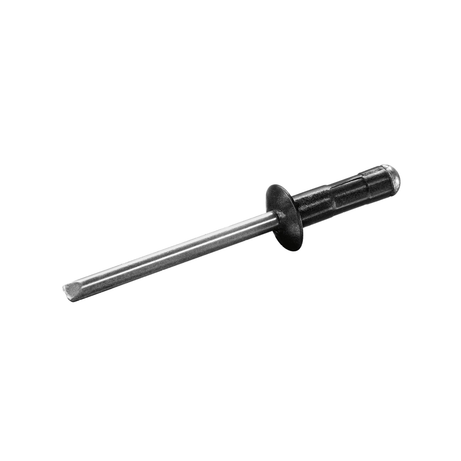Thumbnail - GOEBEL 1000 Mehrbereichsblindnieten Aluminium Stahl 3,2 x 8,0mm Flachkopf Schwarz Nieten Blindniete Rainbow Multi