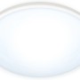 Weiße, runde WiZ LED-Deckenleuchte SuperSlim mit tunable white Funktion und 1300 Lumen.