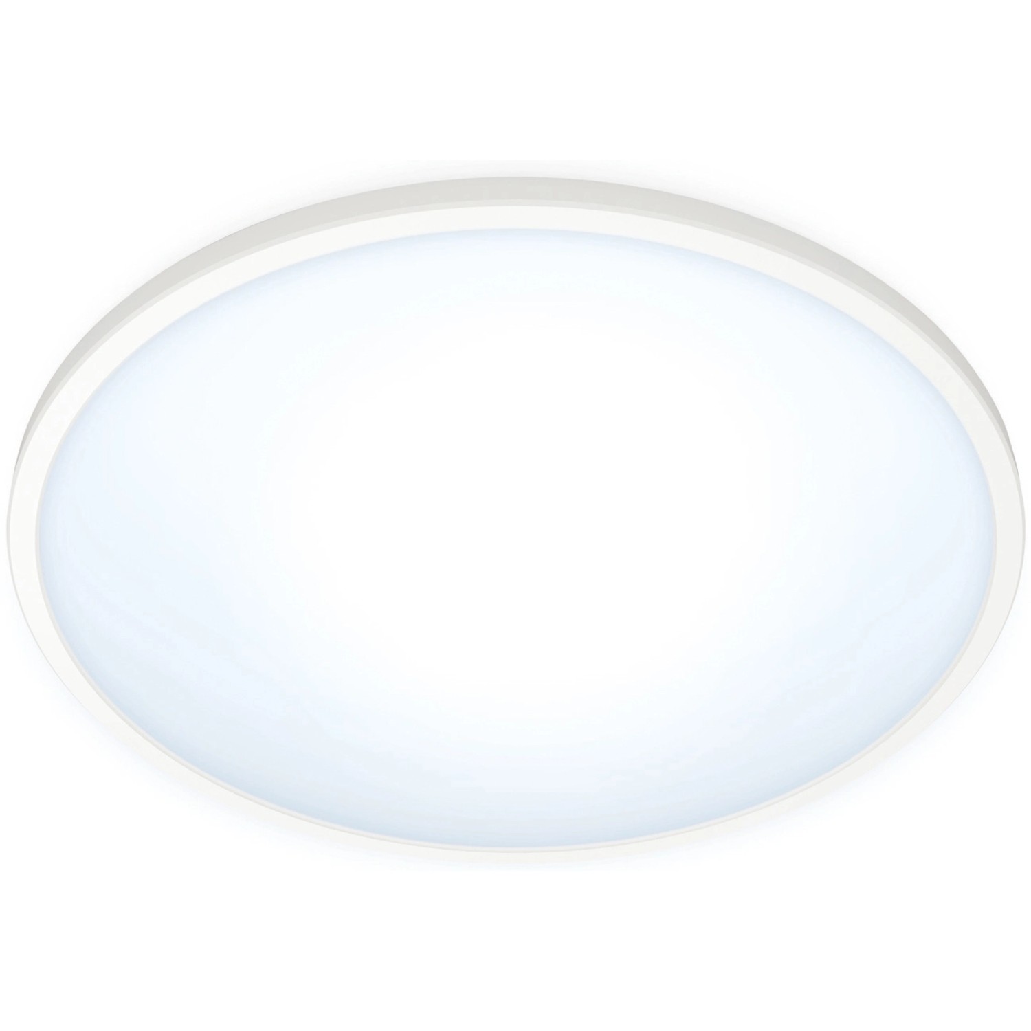 WiZ LED-Deckenleuchte SuperSlim Tunable White 1300 lm Weiß Ø 24,2 cm