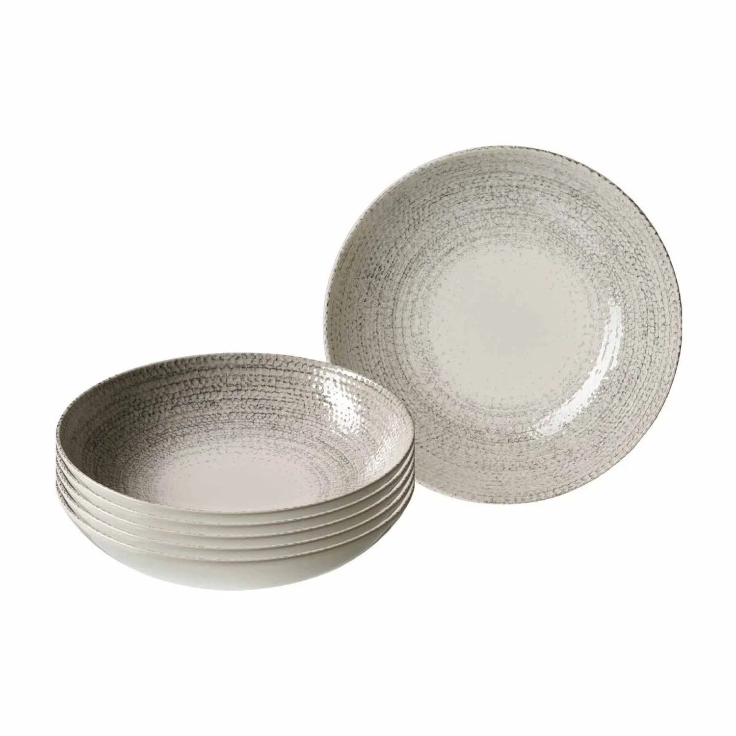 Ritzenhoff & Breker Rimini Suppenteller 21 cm Stone 6er Set