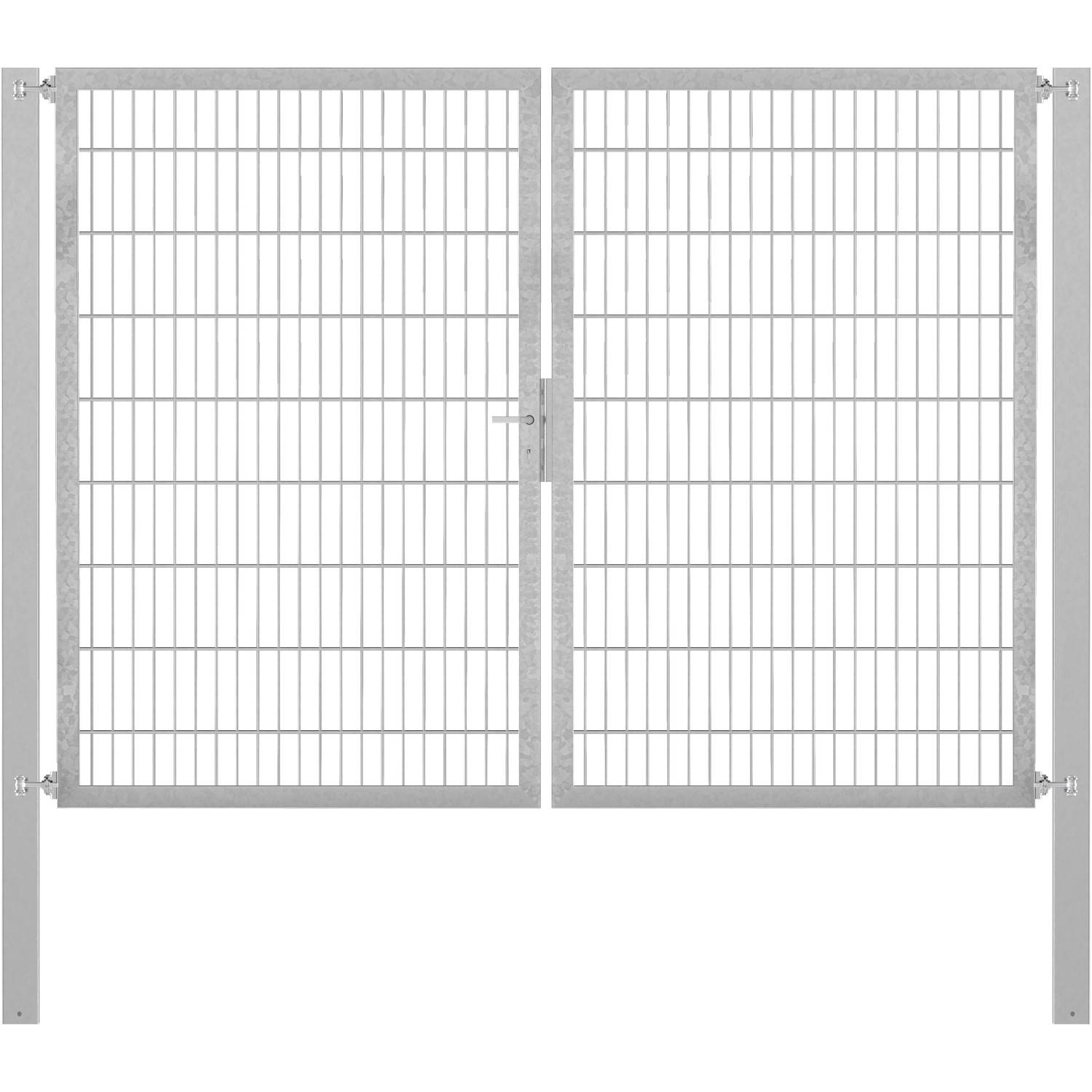 Doppeltor Flexo Plus 250 cm x 180 cm Pfosten 80 cm x 80 cm Feuerverzinkt