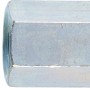 Verbindungsmutter M8 x 30 mm Stahl Feuerverzinkt 4 Stück