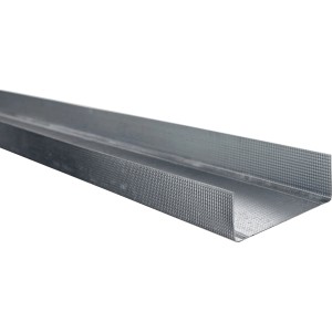 Saint-Gobain Rigips Rahmenprofil UW 100 mm, Metallprofil für Ständerwerk.