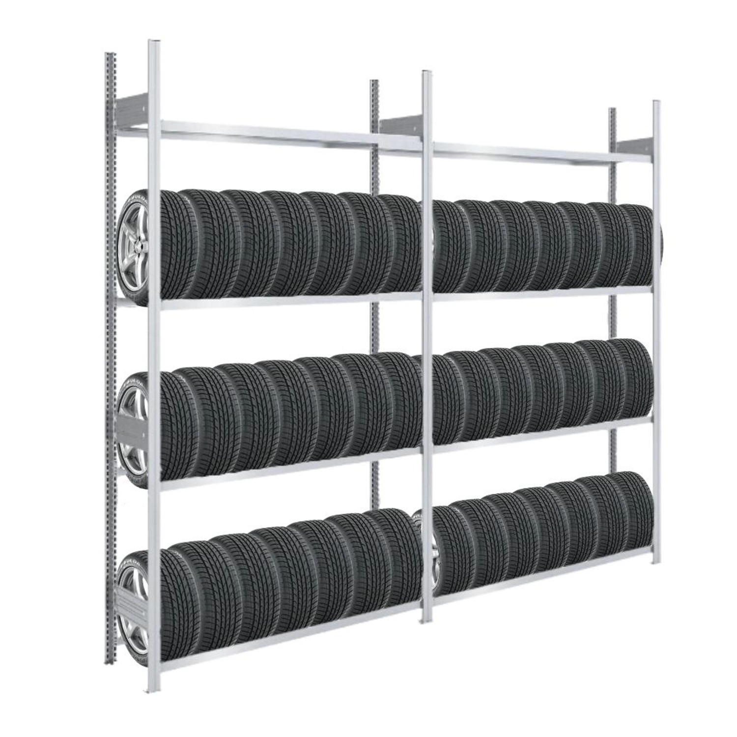 PROREGAL Reifenregal Tire Pro Made In Germany HxBxT 250 x 300 x 43 cm 4 Ebe günstig online kaufen