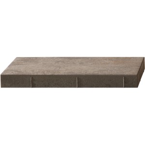 Kann Rayon Außenplatte, Sienna-Nuanciert, 80x20x7,5 cm, Beton Terrassenplatte für Gehwege.